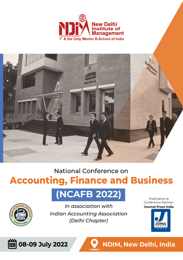 National Conference on Accounting, Finance and Business (NCAFB - 2022)