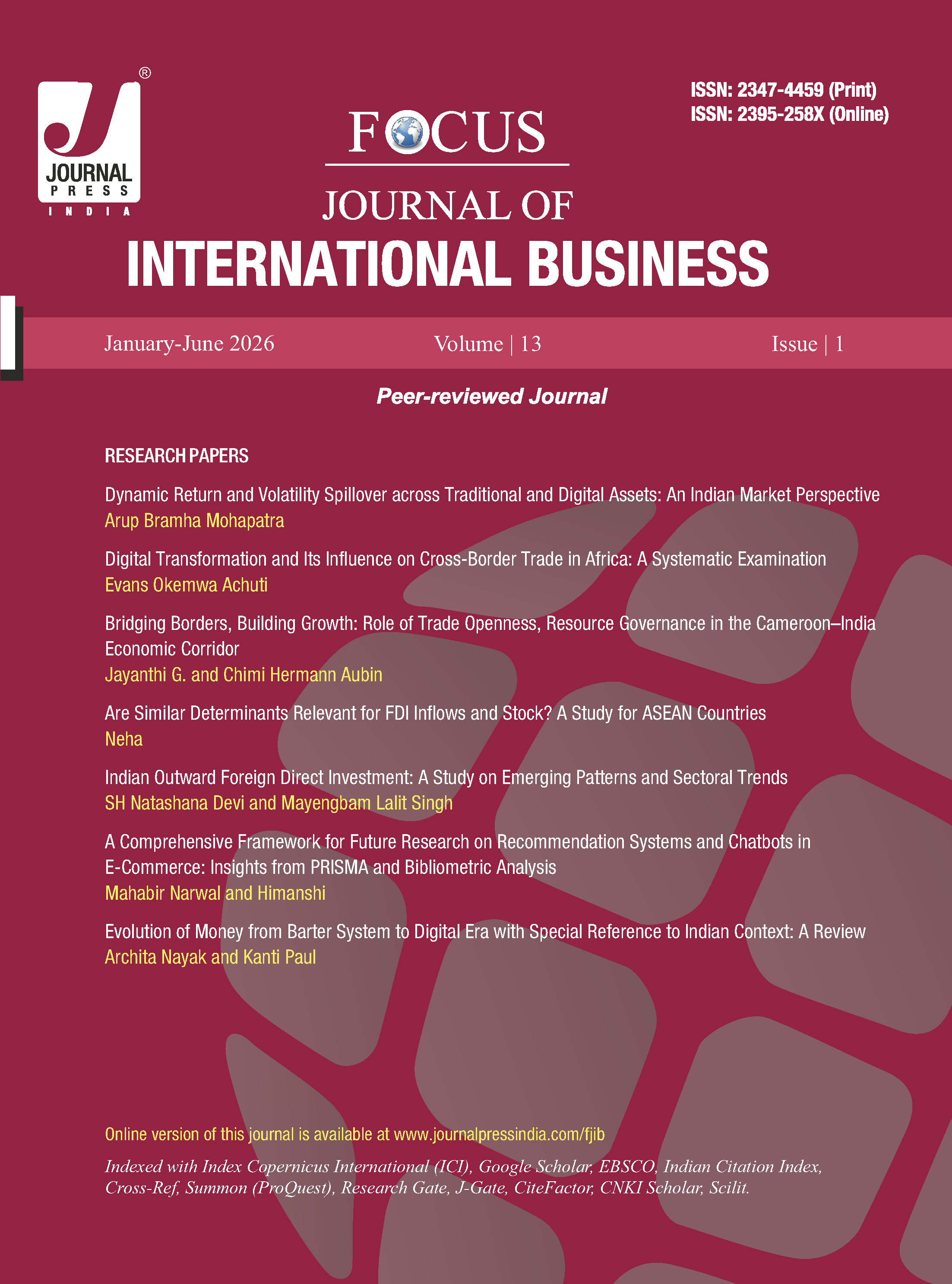 FOCUS: Journal of International Business